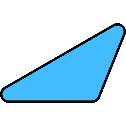dreieck Generic color lineal-color icon