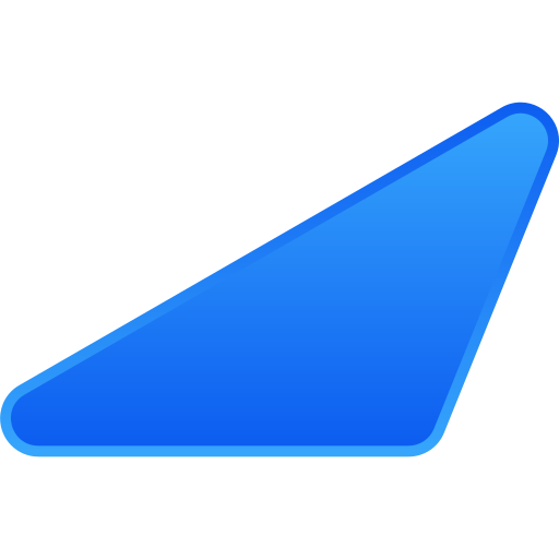 三角形 Generic gradient lineal-color icon