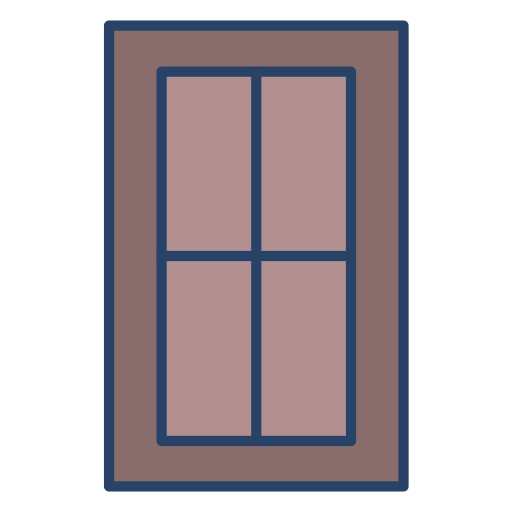 deur Generic color lineal-color icoon