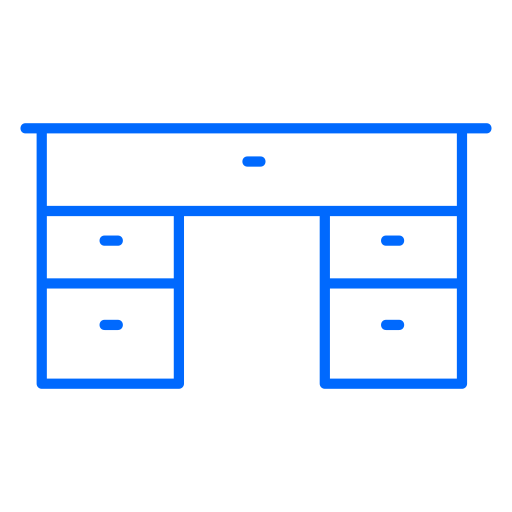 tafel Generic color outline icoon