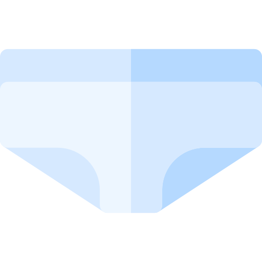 팬티 Basic Rounded Flat icon