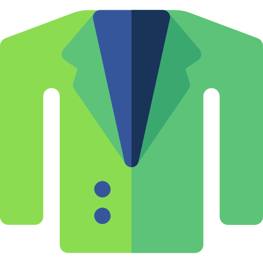 Jacket Basic Rounded Flat icon
