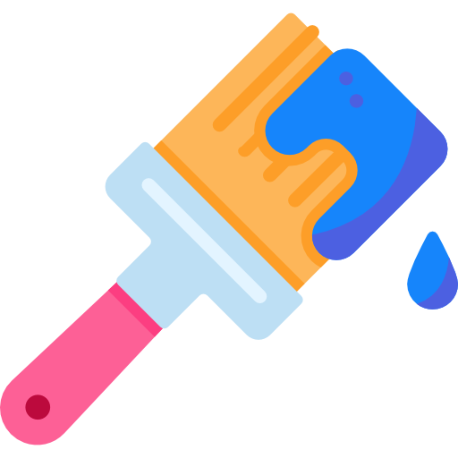 Paint brush Special Flat icon