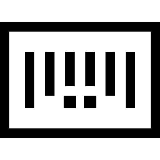 Barcode Basic Straight Lineal icon