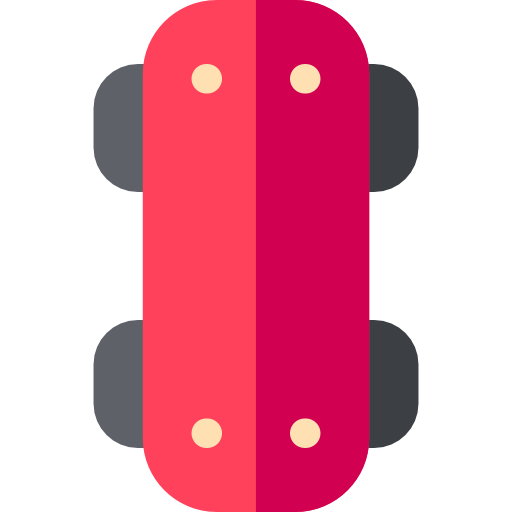 deskorolka Basic Rounded Flat ikona