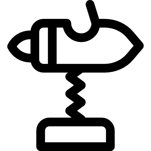 로켓 Basic Rounded Lineal icon