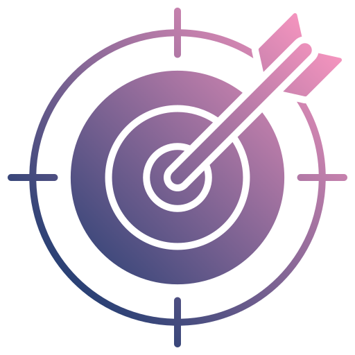 cible Generic gradient fill Icône
