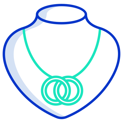 Necklace Icongeek26 Outline Colour icon
