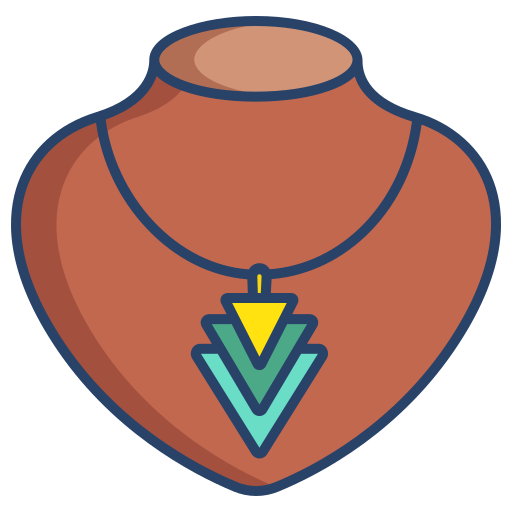 Necklace Icongeek26 Linear Colour icon