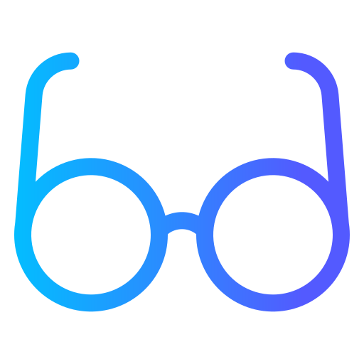 Eyeglass Generic gradient outline icon
