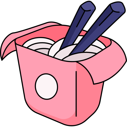 アジア料理 Generic color outline icon