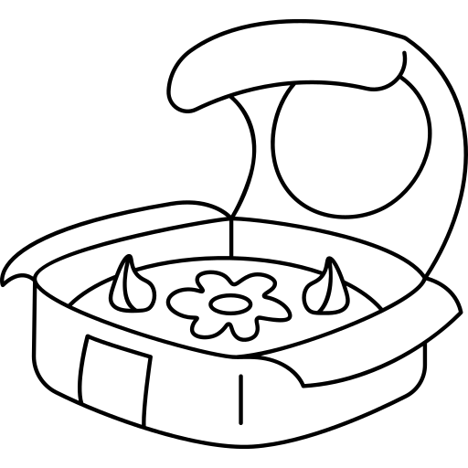 tortenschachtel Generic black outline icon