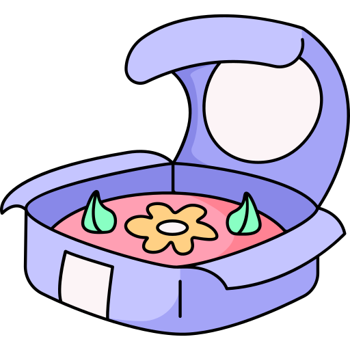 scatola per torte Generic color outline icona