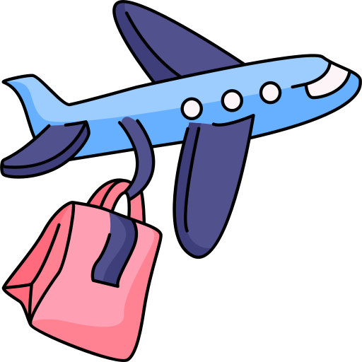 航空貨物 Generic color outline icon