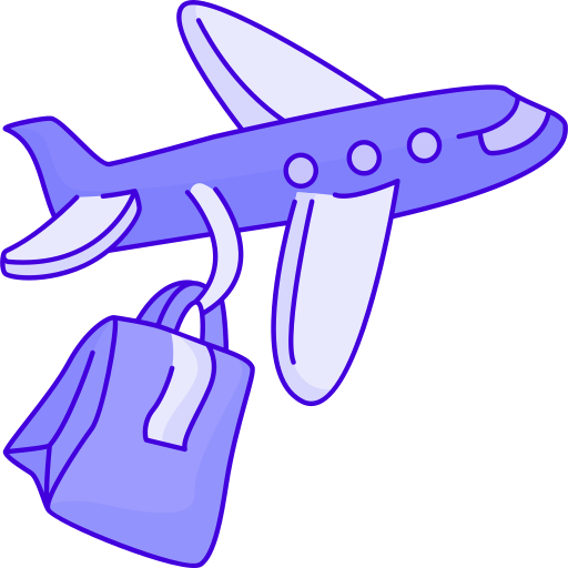 Air Freight Generic color outline icon