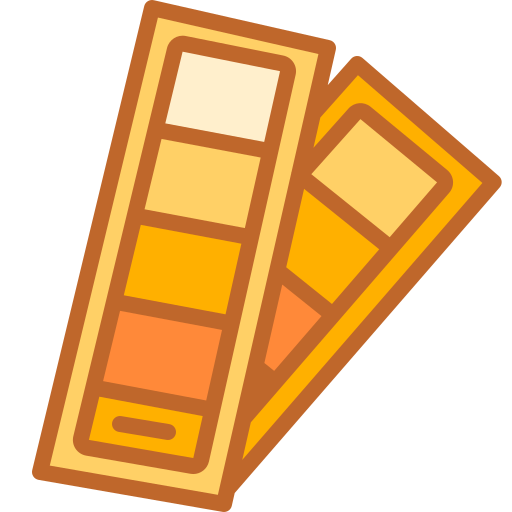 farbpalette Generic color outline icon