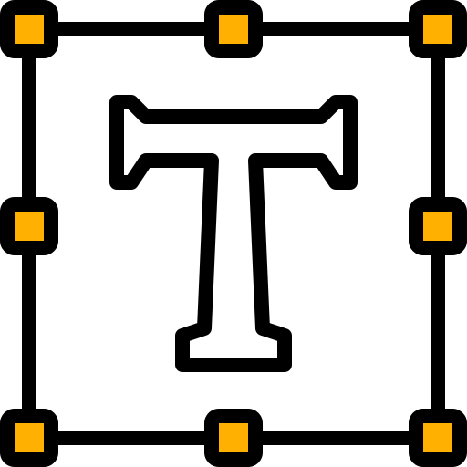 텍스트 상자 Generic color lineal-color icon