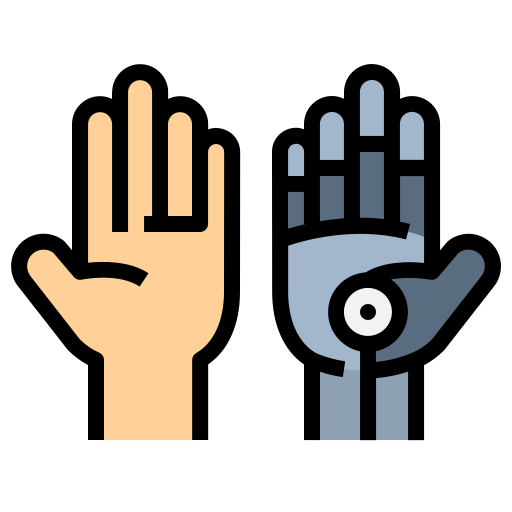 roboterhand Generic color lineal-color icon
