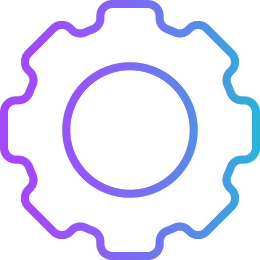 Gear Generic gradient outline icon