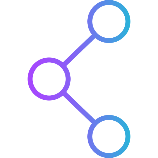 partager Generic gradient outline Icône