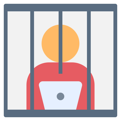 Prison Generic color fill icon