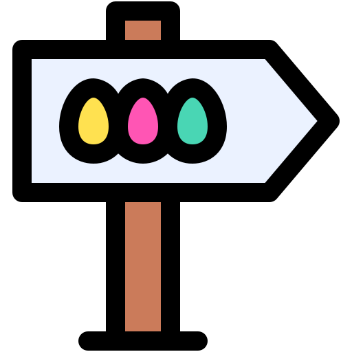 caccia alle uova Generic color lineal-color icona