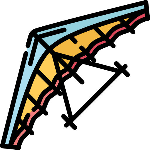 ala delta Generic color lineal-color icono