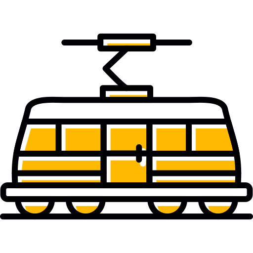 tramwajowy Generic color lineal-color ikona