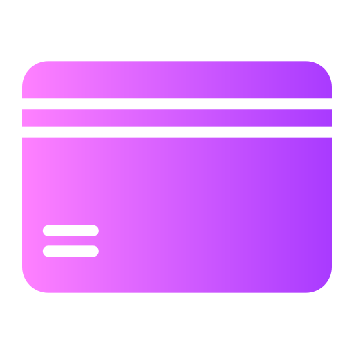 metoda płatności Generic gradient fill ikona
