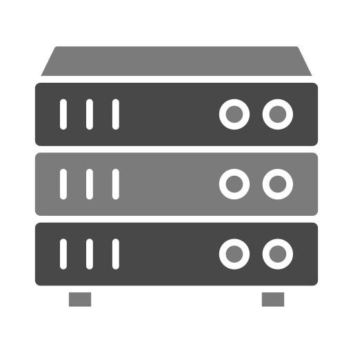 서버 Generic color fill icon