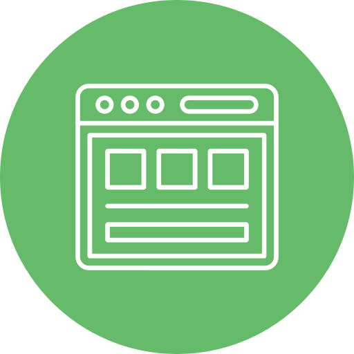 Layout Generic color fill icon