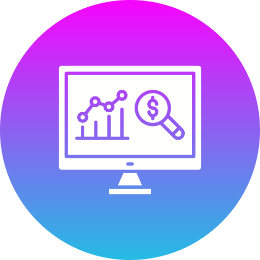 Market research Generic gradient fill icon