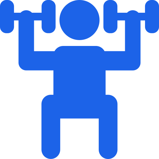 Dumbbell Generic color fill icon