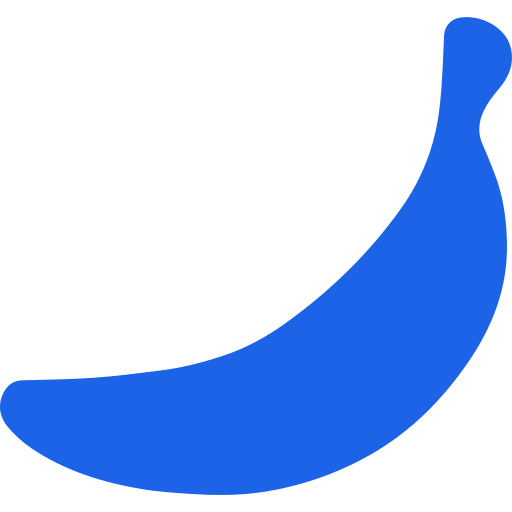 plátano Generic color fill icono