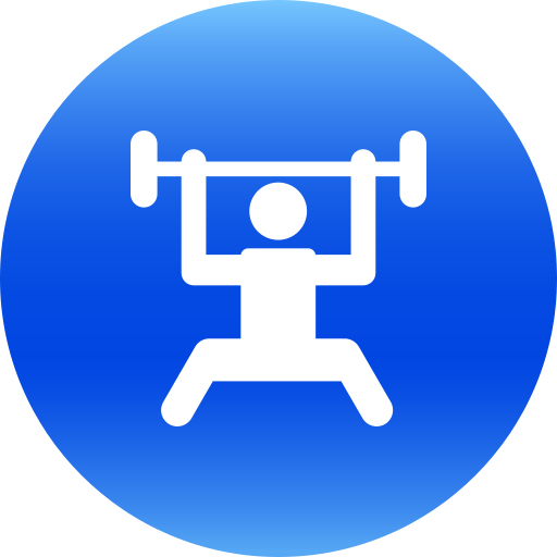 Weight Lifting Generic gradient fill icon