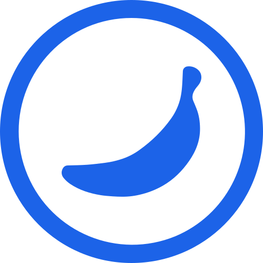 바나나 Generic color fill icon