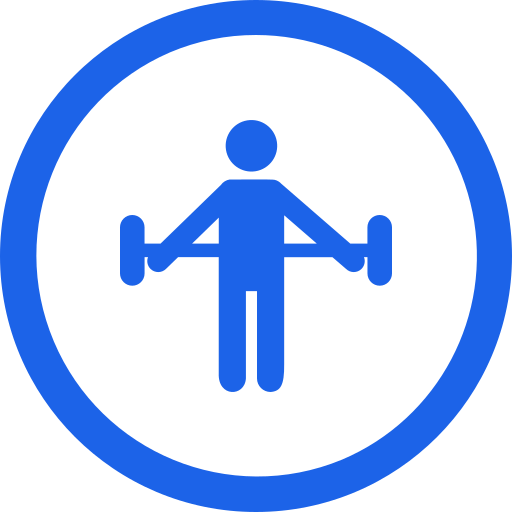Weight Lifting Generic color fill icon
