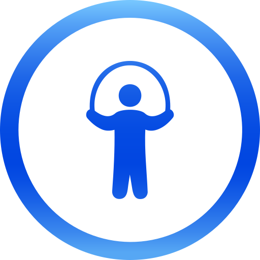 Skipping rope Generic gradient fill icon