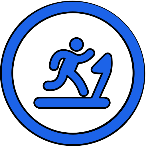 Exercise Generic color lineal-color icon