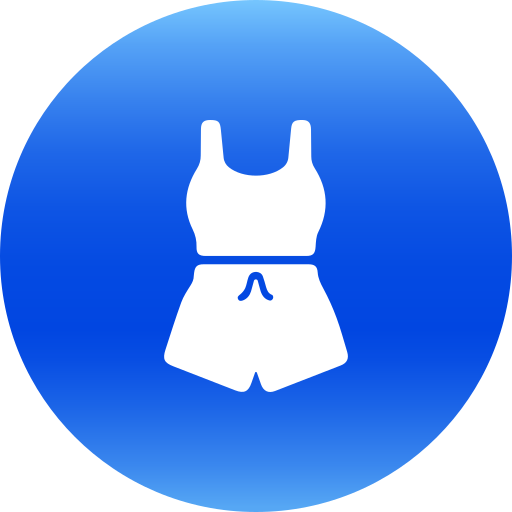 Sport clothes Generic gradient fill icon