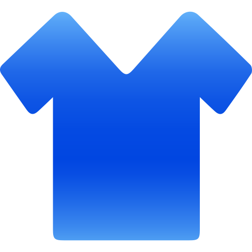 camiseta Generic gradient fill icono