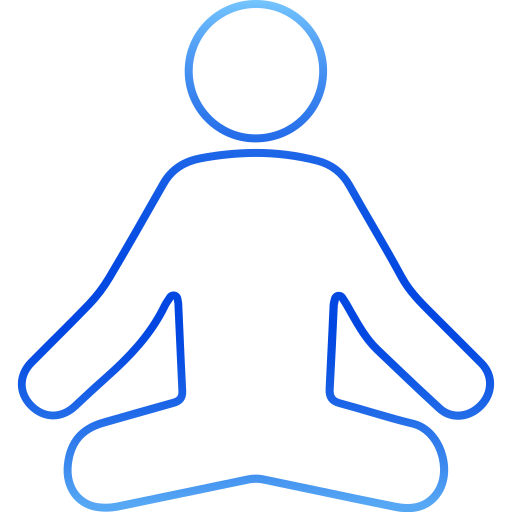 Yoga Generic gradient outline icon