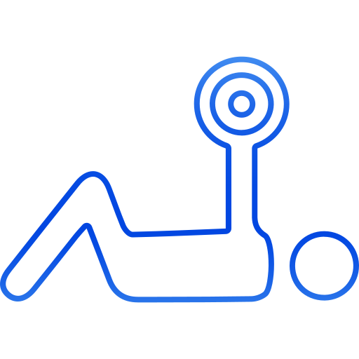 Weight Lifting Generic gradient outline icon