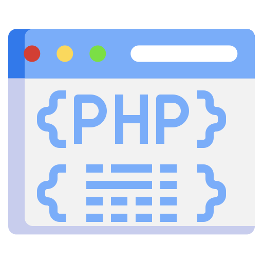 documento php Generic color fill icono