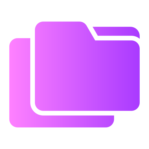 document Generic gradient fill icoon