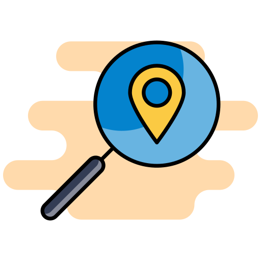 Search location Generic color lineal-color icon