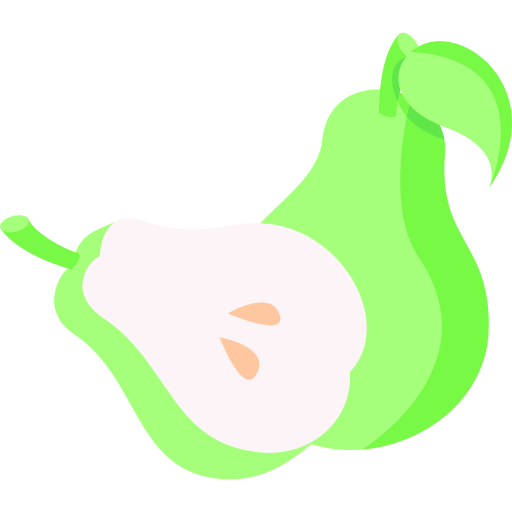 Pear Generic color fill icon