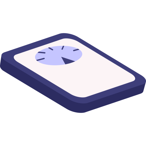 Weight Scale Generic color fill icon