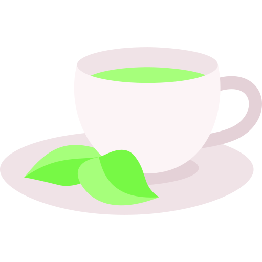 tè verde Generic color fill icona