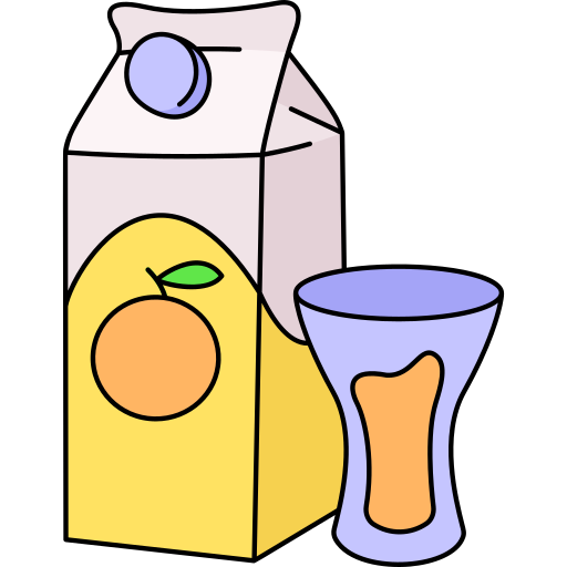 Orange Juice Generic color outline icon